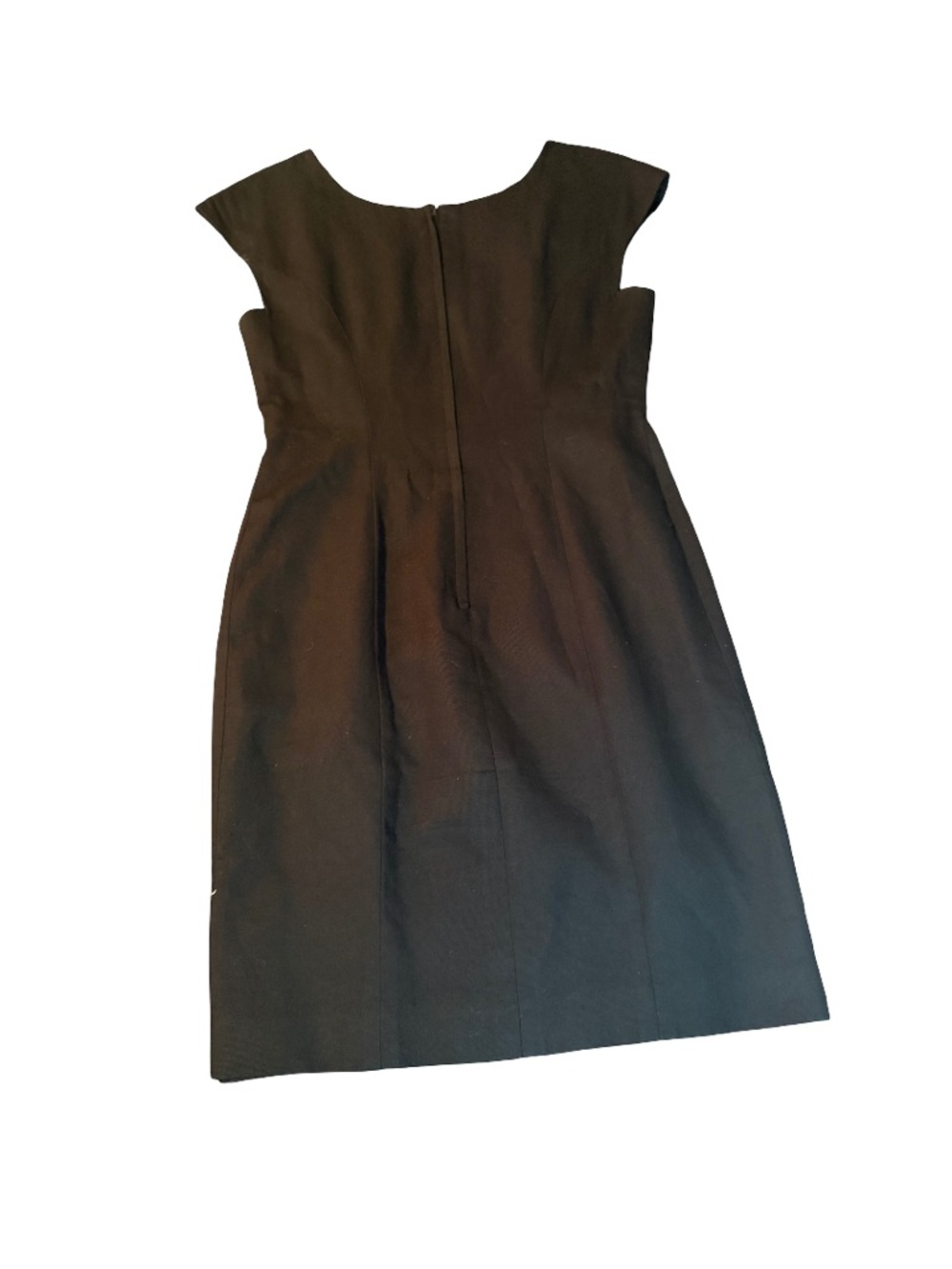Sophisticated/Versatile Black Dress with Sweetheart Neckline 100% Cotton 10 - Picture 9 of 9
